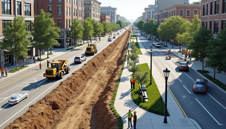 Aménagement d'une rue : les étapes d'un projet municipal