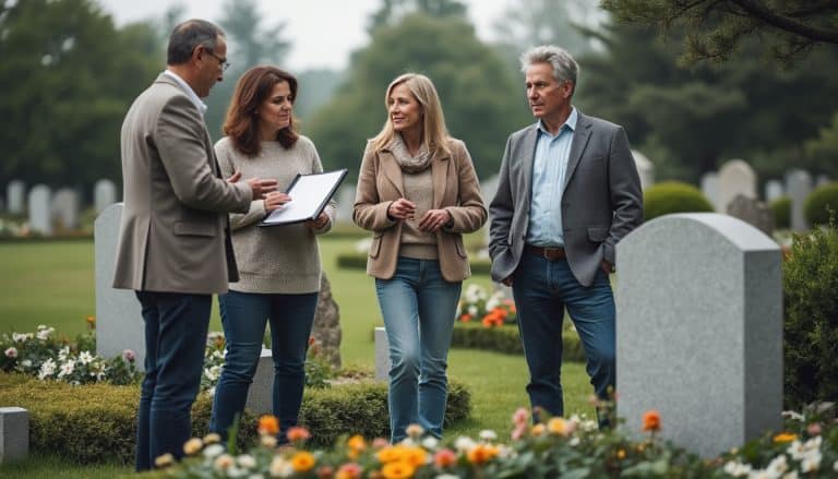 Gérer une concession de cimetière après un décès, les droits des héritiers